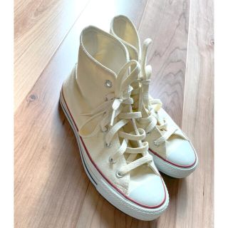 コンバース(CONVERSE)のオールスター　ハイカット　生成　24.5cm(スニーカー)