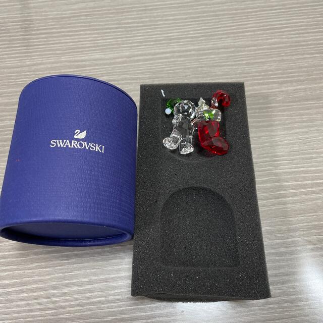 SWAROVSKI(スワロフスキー)のSWAROVSKI クリスマス　新品 インテリア/住まい/日用品のインテリア小物(置物)の商品写真