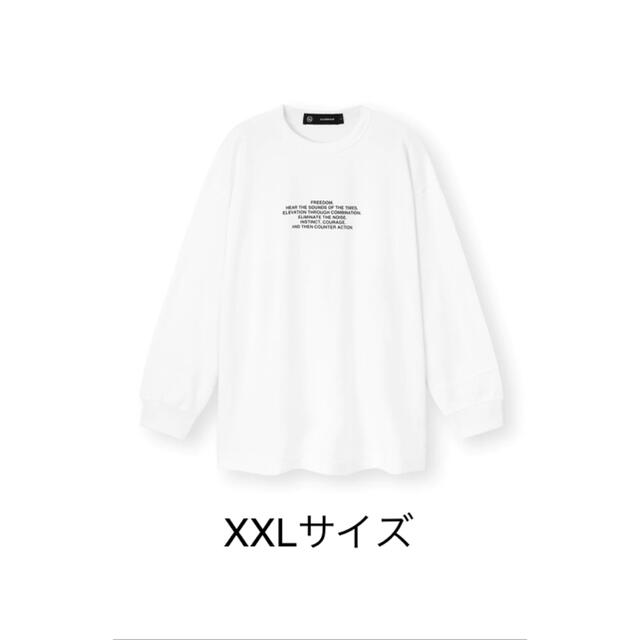 GU(ジーユー)のgu×アンダーカバーヘビーウェイトグラフィックT白　undercover ロンT メンズのトップス(Tシャツ/カットソー(七分/長袖))の商品写真