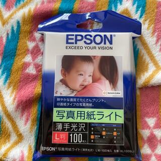 エプソン(EPSON)のエプソン 写真用紙ライト 薄手光沢 L版 KL100SLU(100枚入)(その他)