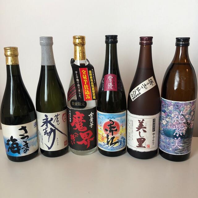 64【芋焼酎飲み比べ6本セット】＼送料無料でお得！／ 食品/飲料/酒の酒(焼酎)の商品写真