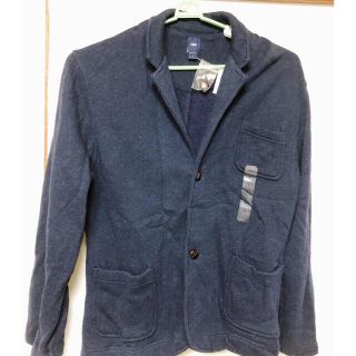 ギャップ(GAP)のGap スウェット ショールカラー カーディガン　Lサイズ(カーディガン)