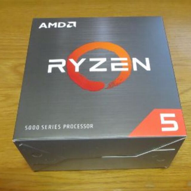 AMD Ryzen 5600X BOX 6C/12T リテールクーラー未使用スマホ/家電/カメラ