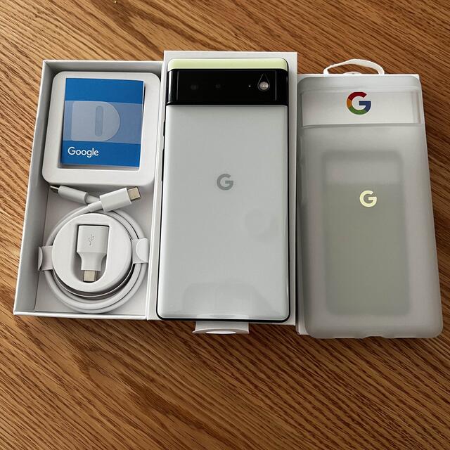 pixel6 sorta seafoam 128gb 純正ケース付き