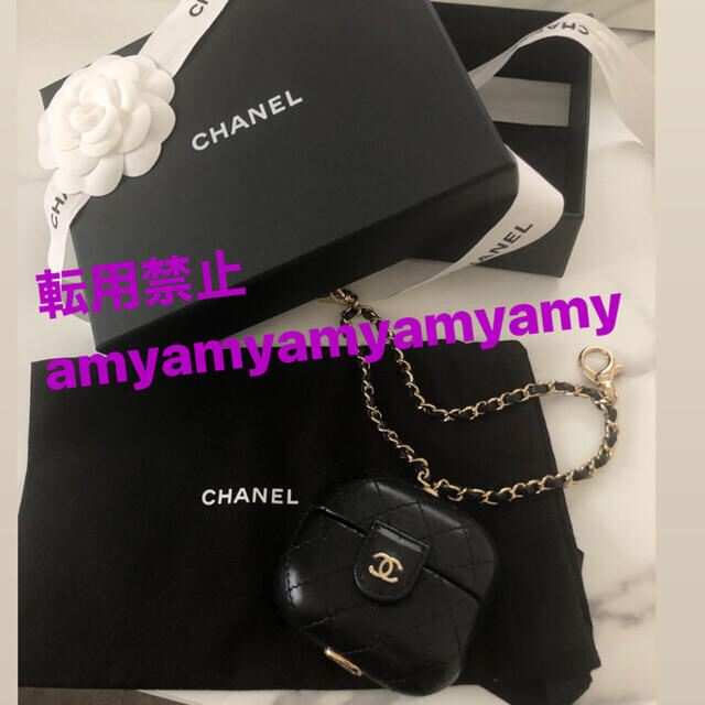 CHANEL(シャネル)の超美品■CHANEL■シャネル■AirPods Proケース スマホ/家電/カメラのオーディオ機器(ヘッドフォン/イヤフォン)の商品写真