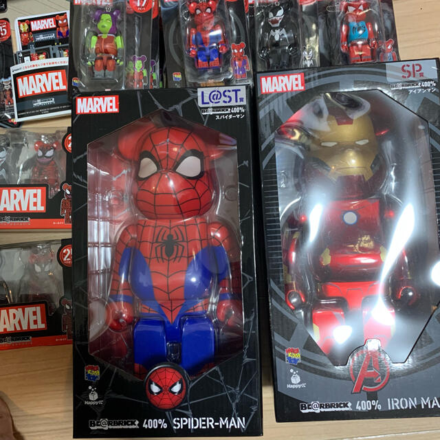 MEDICOM TOY - 【送料込】ベアブリック BE@RBRICK MARVEL マーベル の