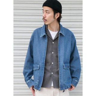 アーバンリサーチ(URBAN RESEARCH)のブルゾン　ジャケット　デニム　★新品　Ｍ（Ｌ相当）インディゴ　A287□(ブルゾン)