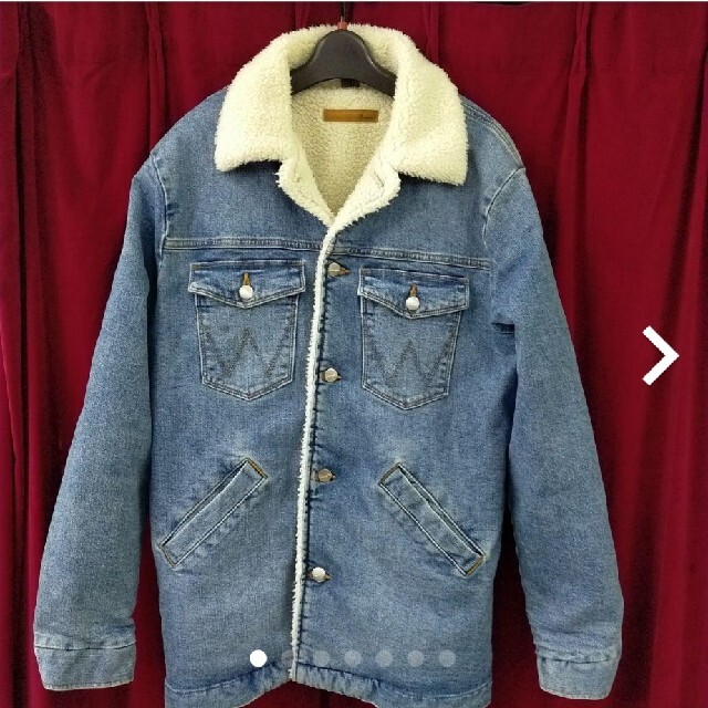 Wrangler - 値下げ Wrangler ボアデニムジャケット Lの通販 by 8時1分