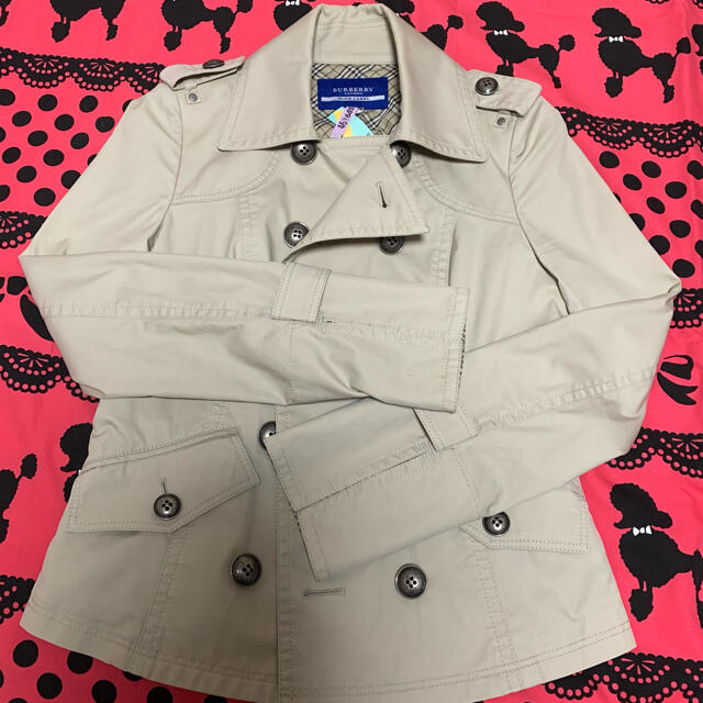 BURBERRY BLUE LABEL(バーバリーブルーレーベル)のBurberry☆ジャケット・コート36 美品 メンズのジャケット/アウター(ブルゾン)の商品写真