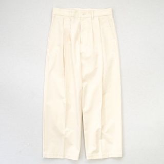 サンシー(SUNSEA)のstein wide straight trousers off(スラックス)