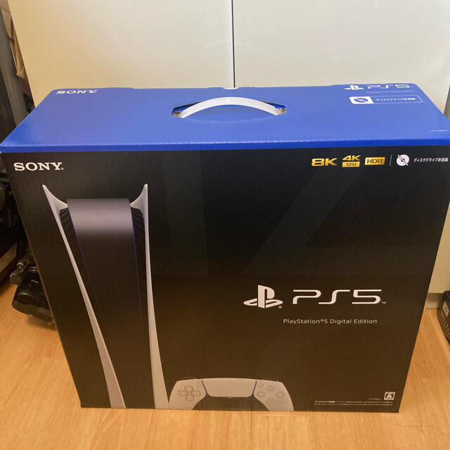 家庭用ゲーム機本体新品　PlayStation5 デジタルエディション本体　CFI-1100B01