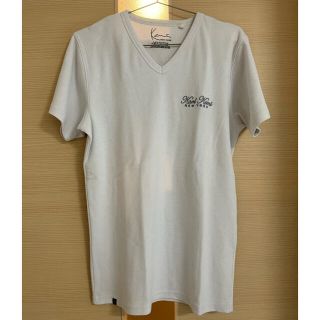 カールカナイ(Karl Kani)のkarl kani Tシャツ　防菌防臭　テレコ　Vネック　カットソー(Tシャツ/カットソー(半袖/袖なし))