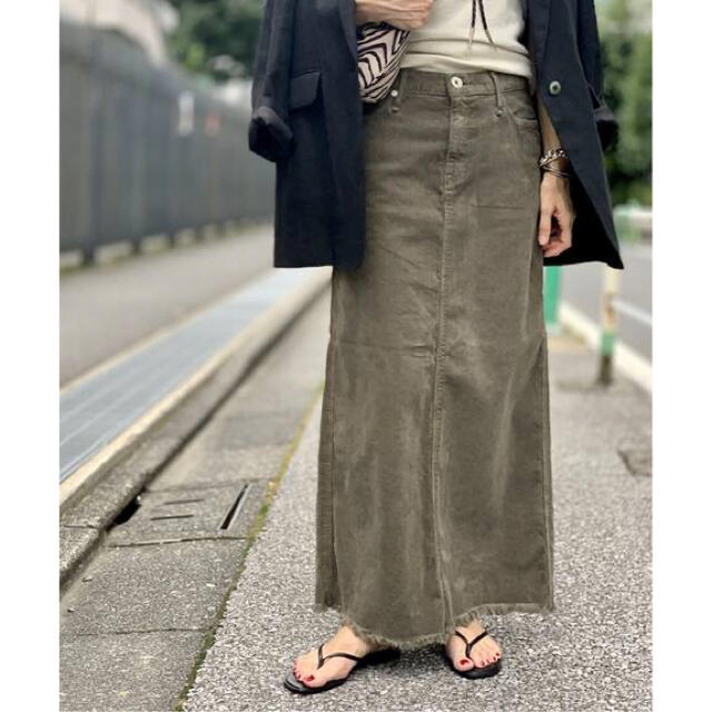 《新品》アパルトモン別注アッパーハイツ コーデュロイ ロングスカート
