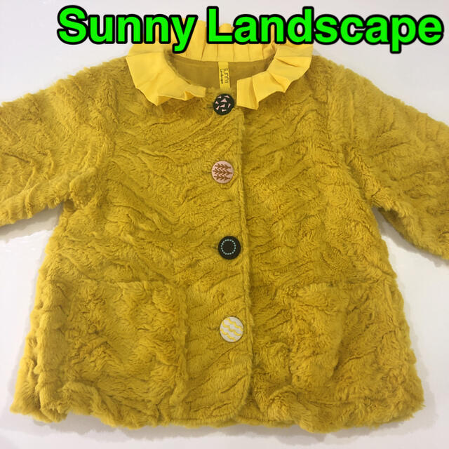 SunnyLandscape(サニーランドスケープ)の女の子ジャケット140   女の子コート140 キッズ/ベビー/マタニティのキッズ服女の子用(90cm~)(ジャケット/上着)の商品写真