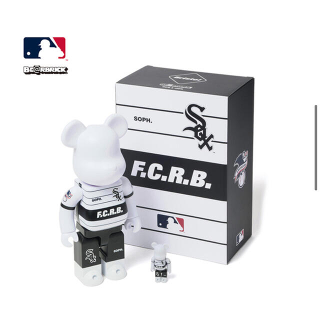 F.C.R.B.(エフシーアールビー)のBE@RBRICK FCRB MLB 100%&400%   エンタメ/ホビーのフィギュア(その他)の商品写真