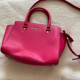 マイケルコース(Michael Kors)の最終値下げ　マイケルコース　ピンク　ショルダーバック　バック　(ハンドバッグ)