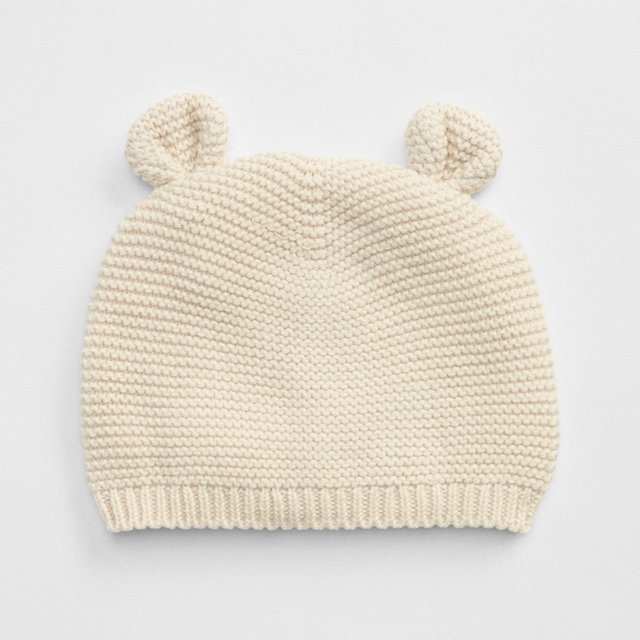 babyGAP(ベビーギャップ)のbabyGAP ブラナンベア ガーターニットキャップ キッズ/ベビー/マタニティのこども用ファッション小物(帽子)の商品写真