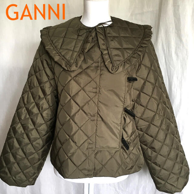 GANNI キルティングミリタリージャケット | orinocoorigen.com