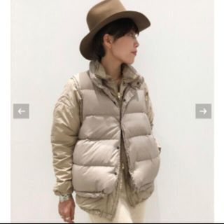 アパルトモンドゥーズィエムクラス(L'Appartement DEUXIEME CLASSE)のアパルトモン レミレリーフ　Layered Down  レイヤードダウン　(ダウンジャケット)