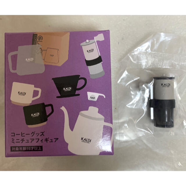 カルディ　ミニチュア　セラミックコーヒーミル ハンドメイドのおもちゃ(ミニチュア)の商品写真