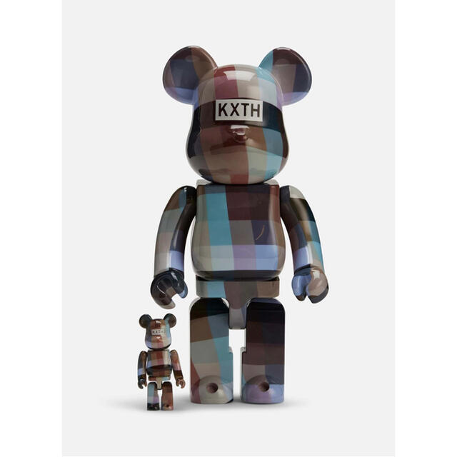 KITH 10thAnniversary BE@RBRICK 100%&400% アウトレットストア 12480