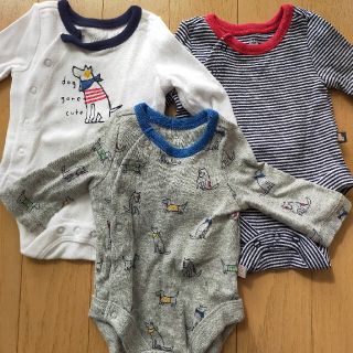 ベビーギャップ(babyGAP)のGAP ロンパース3枚とカーディガン(ロンパース)