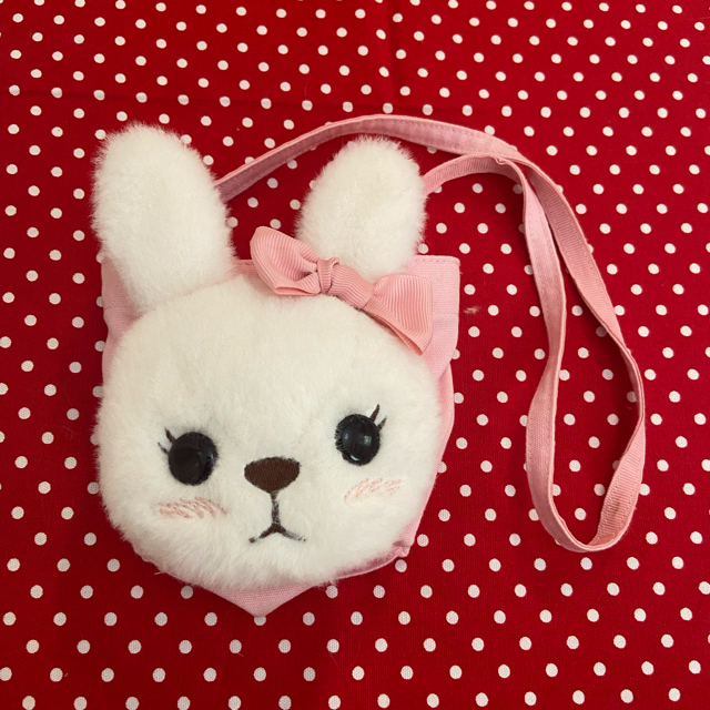 石見銀山 シャーリーテンプル うさぎポシェット ピンク - 通販