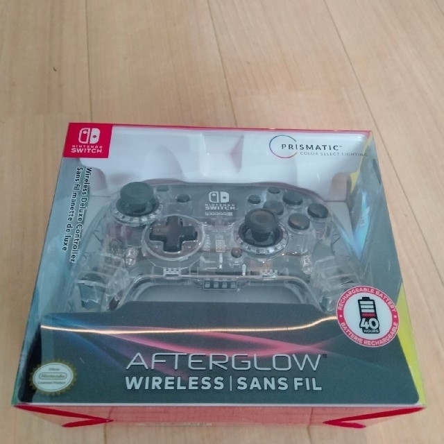 新品 PDP Afterglow ワイヤレス Switch PROコントローラー