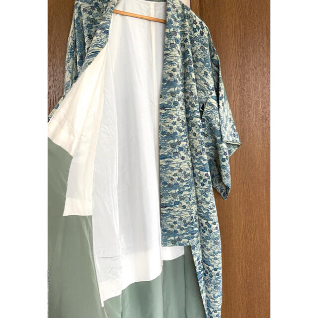 小紋  長着物  昭和  正絹  アンティーク着物  美品❣️#20 レディースの水着/浴衣(着物)の商品写真