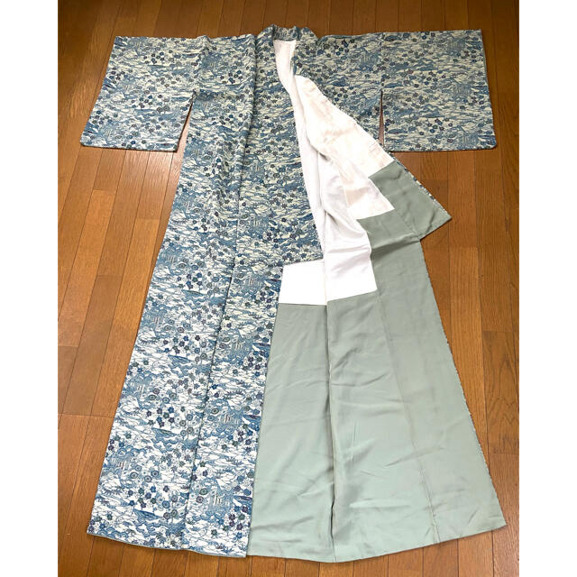 小紋  長着物  昭和  正絹  アンティーク着物  美品❣️#20 レディースの水着/浴衣(着物)の商品写真