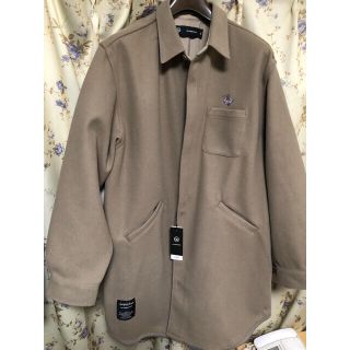 XXL ニットメルトンロングシャツ GU UNDERCOVER KHAKI