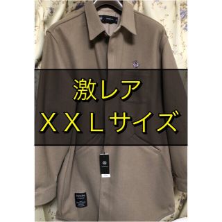 GU - XXL ニットメルトンロングシャツ GU UNDERCOVER KHAKIの通販 by ...