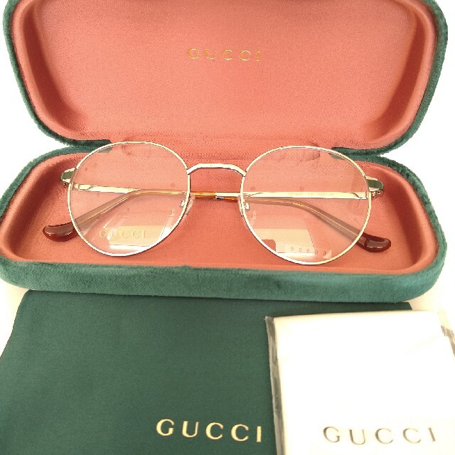 【一部予約販売中】 Gucci - GUCCI眼鏡05810未使用品 サングラス+メガネ