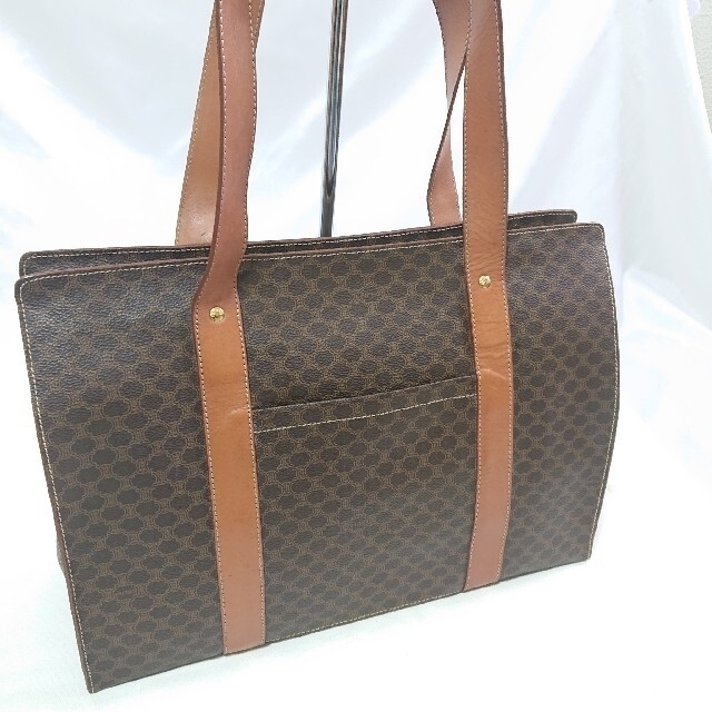 CELINE マカダム柄 トートバッグ - トートバッグ