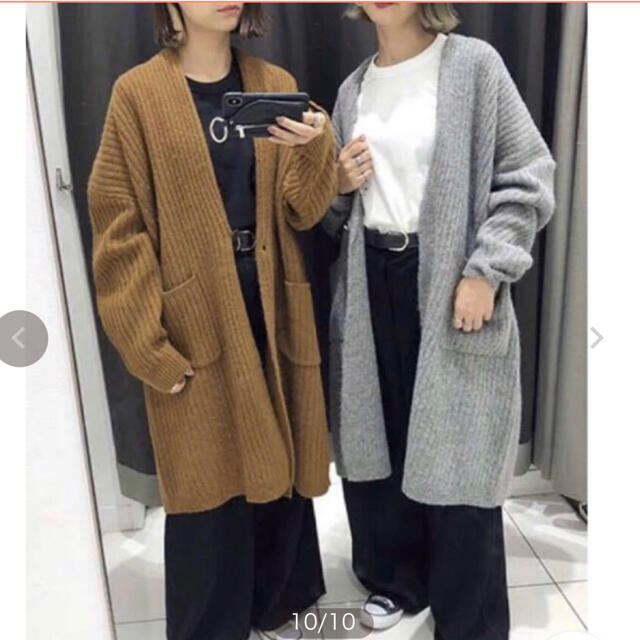 UNIQLO(ユニクロ)のユニクロ ニット ロングカーディガン レディースのトップス(カーディガン)の商品写真