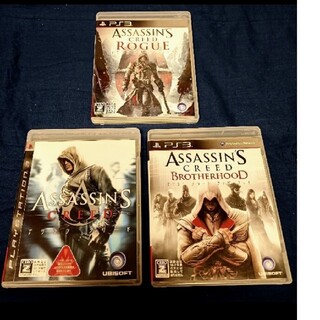 プレイステーション3(PlayStation3)の[PS3]アサシンクリード（ASSASSIN'S CREED）3枚セット(家庭用ゲームソフト)
