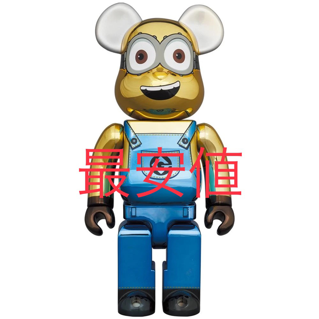 BE@RBRICK DAVE CHROME Ver. 1000％