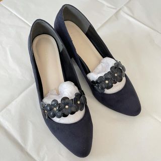 トッカ(TOCCA)のトッカ TOCCA パンプス37 23.5 フラワーパンプス (ハイヒール/パンプス)