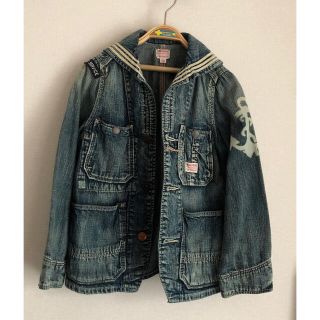 デニムダンガリー(DENIM DUNGAREE)の【yoppy様専用】デニム&ダンガリー　120デニムジャケット(ジャケット/上着)