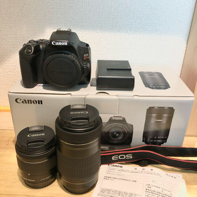 品多く Canon - Canon EOS KISS X10 Wズームキット BK デジタル一眼