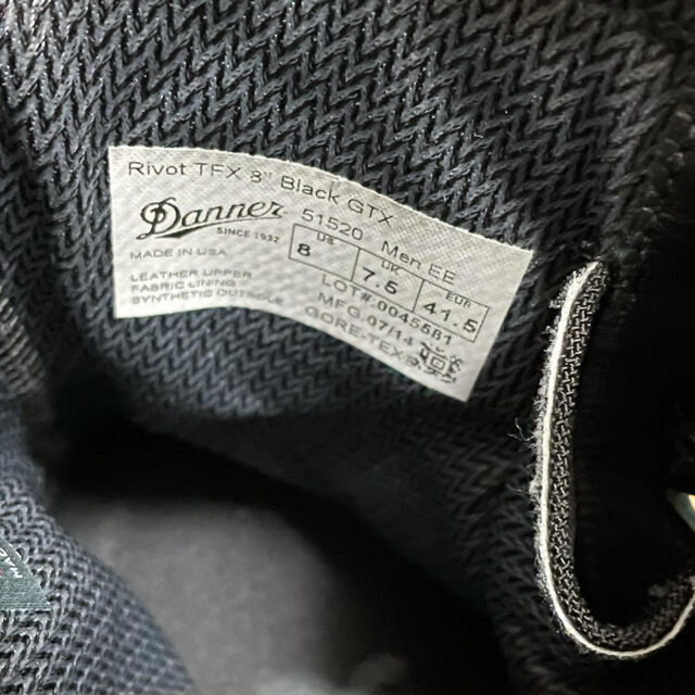 Danner(ダナー)のdanner rivot tfx8 goretex  メンズの靴/シューズ(ブーツ)の商品写真