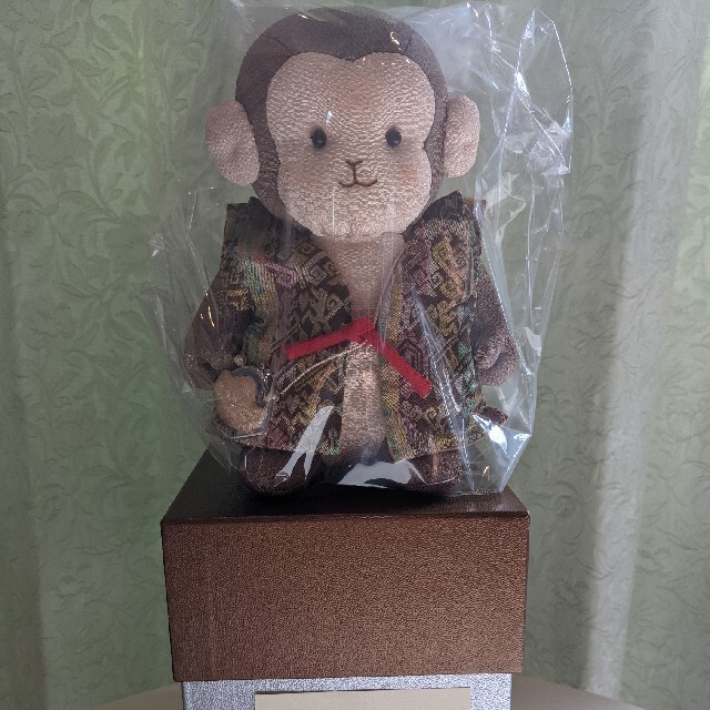龍村美術織物干支人形お猿 インテリア/住まい/日用品のインテリア小物(置物)の商品写真