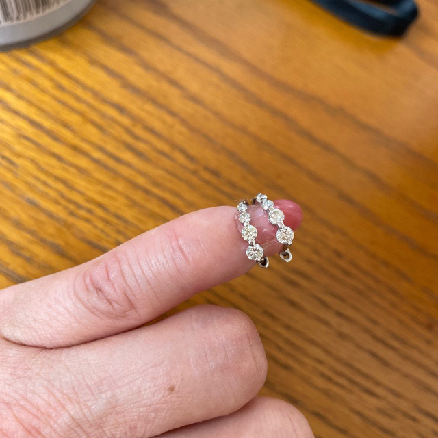 K18 ダイヤモンドピアス フープピアス ダイヤ0.5ct ジュエリーツツミ