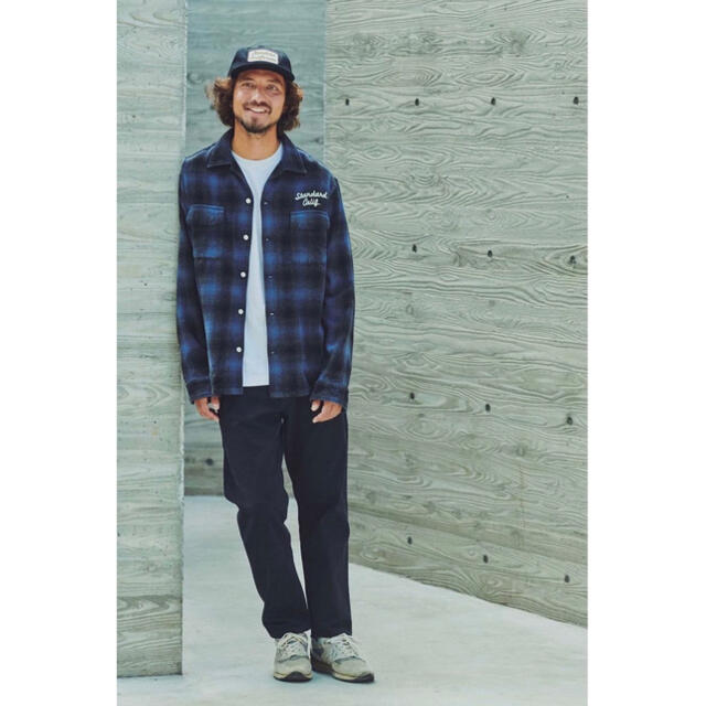 完売21AW SD Ombre Check Wool ShirtサイズLキムタク www ...