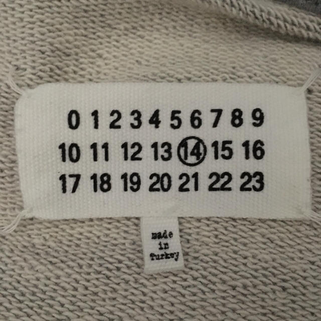 Maison Martin Margiela - マルタンマルジェラ 八の字ジップパーカー
