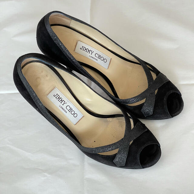 Jimmy Choo ジミーチュウ パンプス36 361/2 36ハーフ ヒールパーティ