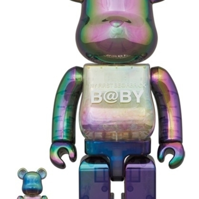 MY FIRST BE@RBRICK CHROME Ver. 100％&400％