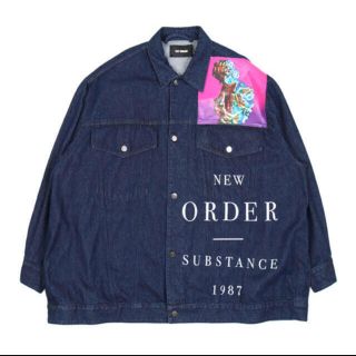 ラフシモンズ(RAF SIMONS)のRAF SIMONS デニムジャケット NEWorder(Gジャン/デニムジャケット)