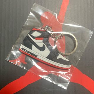 ナイキ(NIKE)のエアジョーダン1 Not For Resale 黒赤 キーホルダー(キーホルダー)