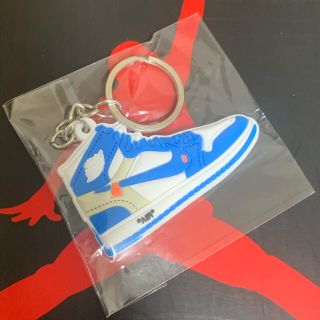 ナイキ(NIKE)のエアジョーダン1 UNC off-white オフホワイト AJ1 キーホルダー(キーホルダー)